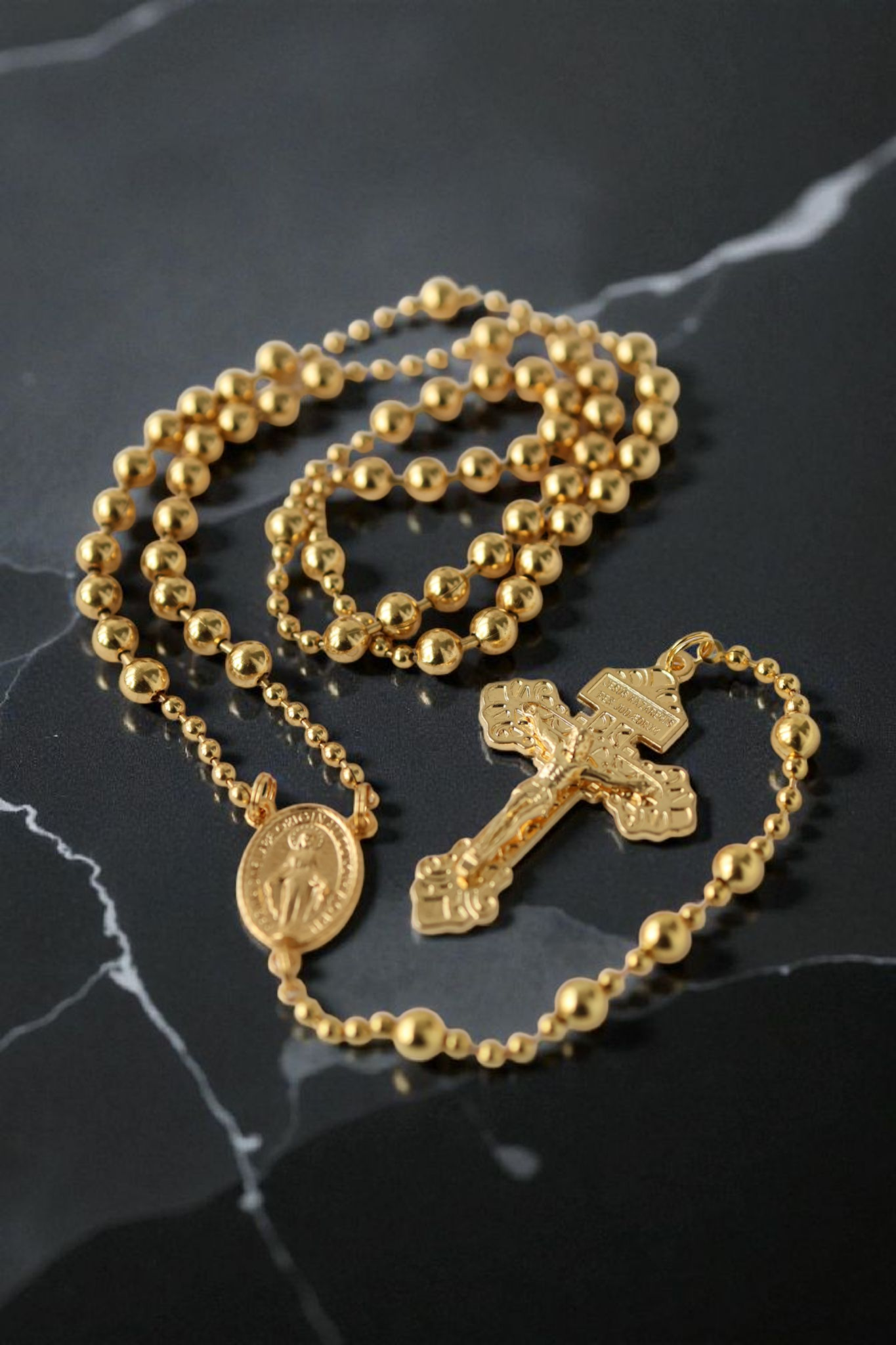 Combat Rosary - Soldiers Edition gold
