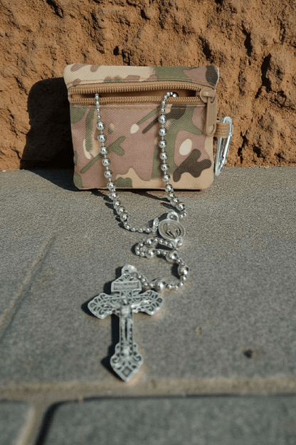 Robuste Rosenkranztasche Camouflage - MarcellusOnlineShop