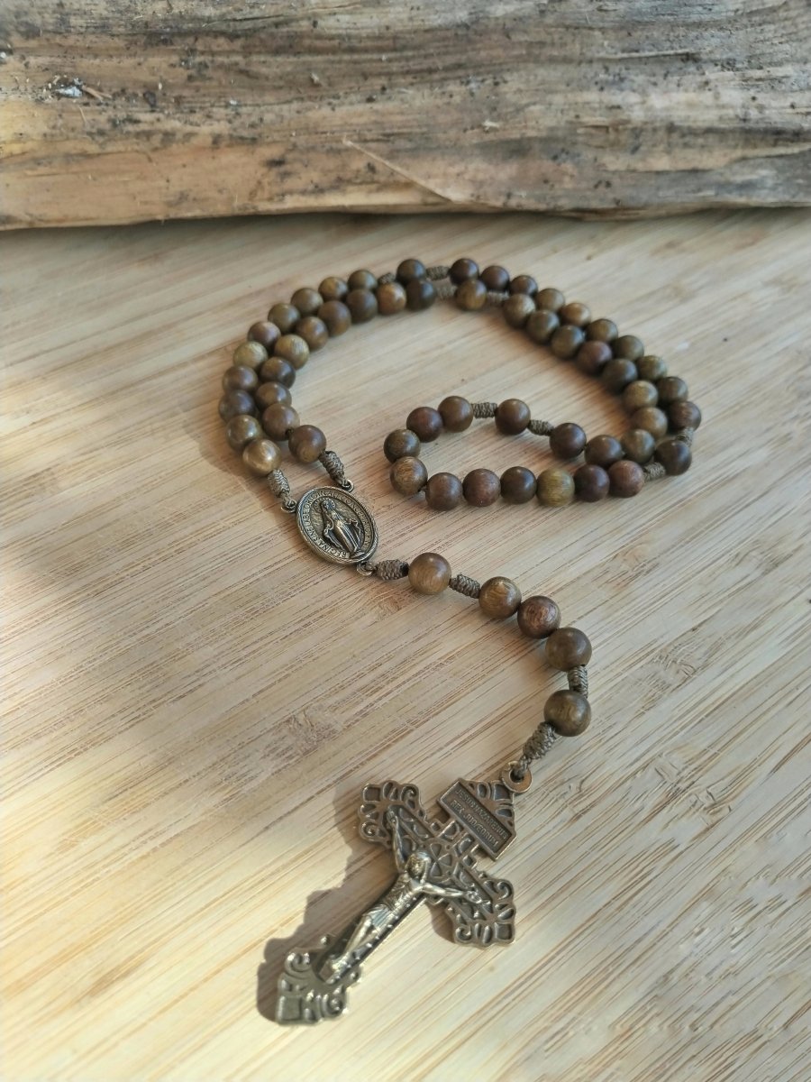 Sandelholzrosenkranz - MarcellusOnlineShop