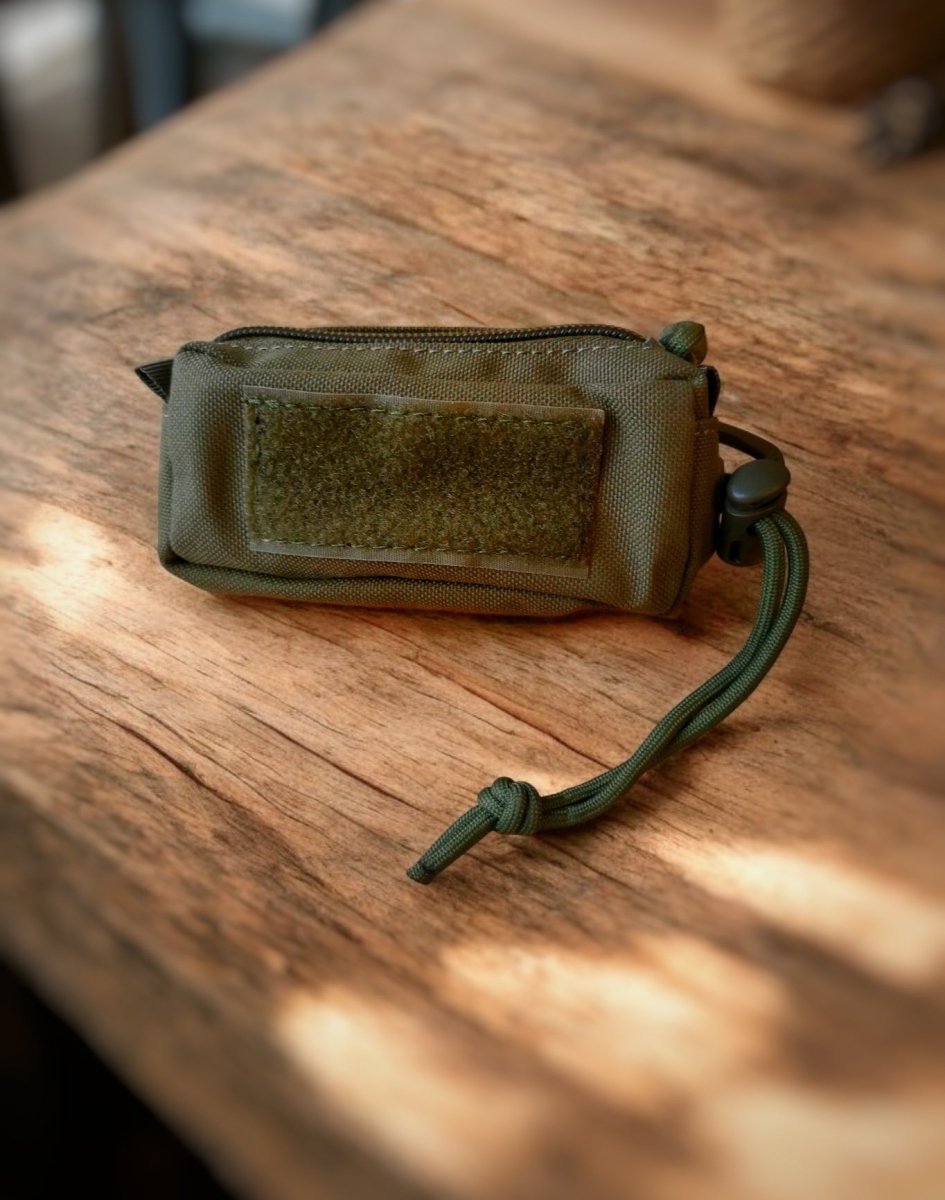 Tasche für Paracord - Rosenkranz Olivgrün - MarcellusOnlineShop