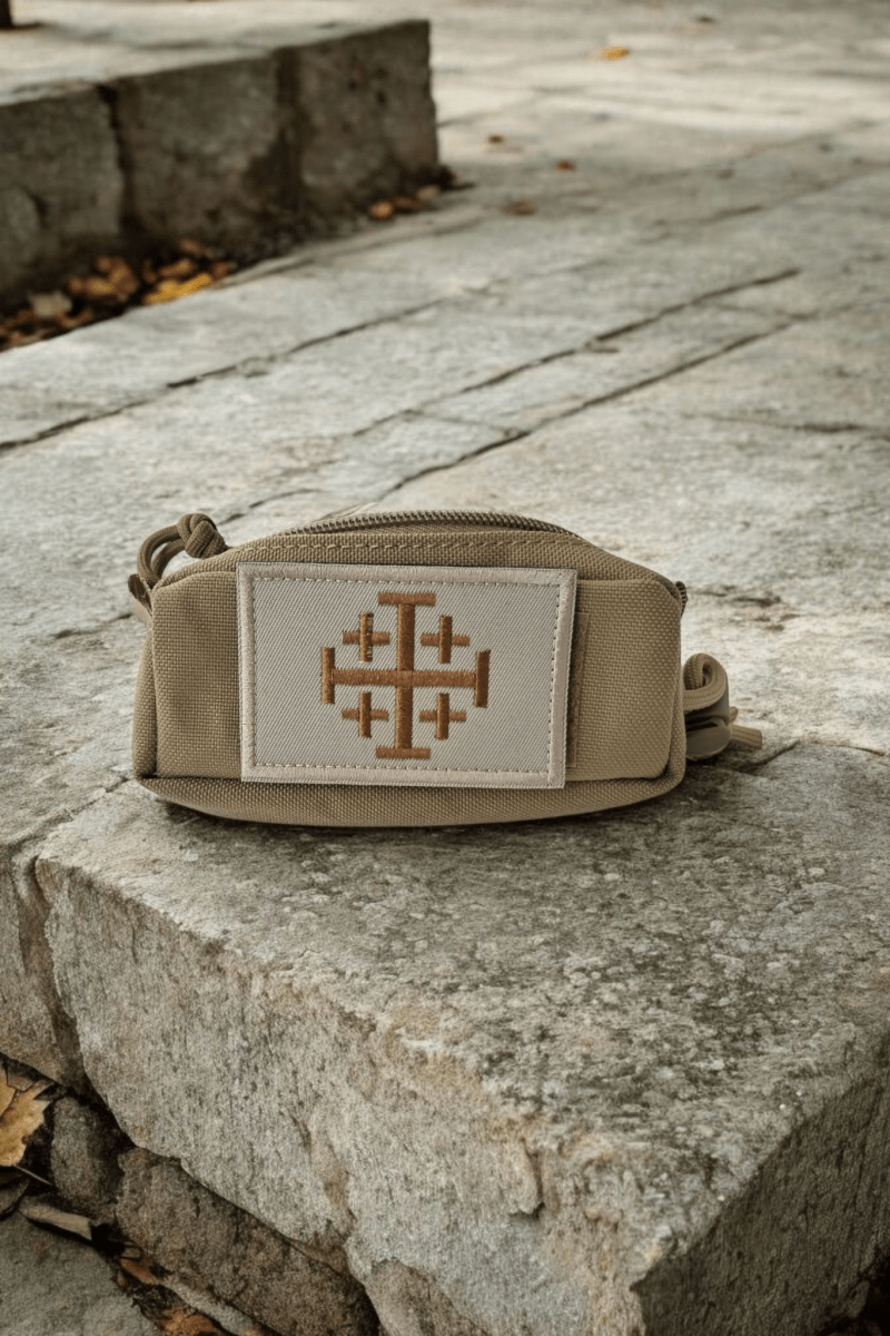 Tasche für Paracord - Rosenkranz Sand - MarcellusOnlineShop