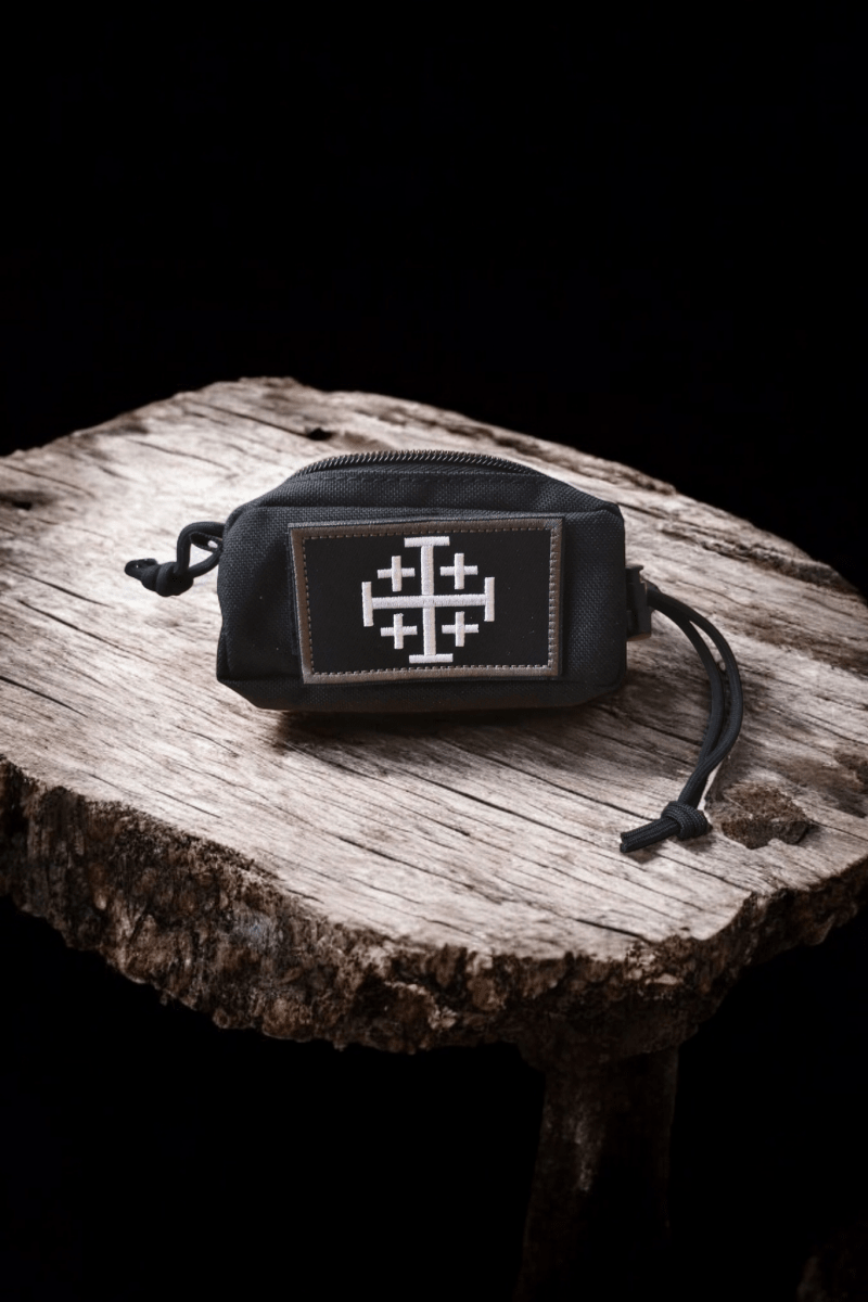 Tasche für Paracord - Rosenkranz Schwarz - MarcellusOnlineShop