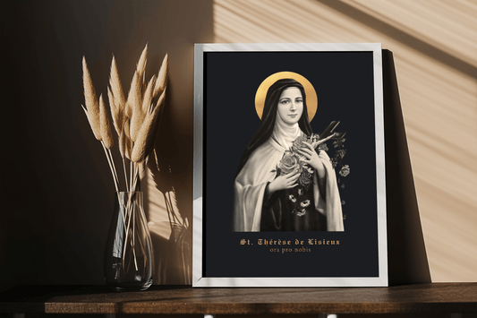 Wandbild Hl. Therese von Lisieux - MarcellusOnlineShop